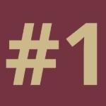 Graphic that says #1